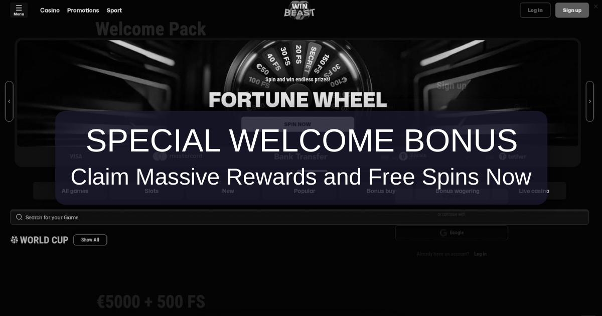 CorgiSlot Casino welcome bonus